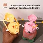 Generic Gourde en Ours 2 en 1 pour enfant - image 4