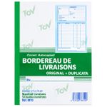 Carnet de Bordereau de Livraison Autocopiant