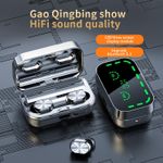 Generic YD05 Bluetooth 5.3 Dans L'oreille Casque Stéréo Affichage De Puissance LED
