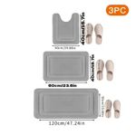 product_image_name-Generic-Tapis de salle de bain en mousse à mémoire de forme 3 pièces, tapis épais super absorbant et doux (40*60+50*80+50*60)-3