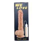 product_image_name-Generic-Gode - Vibromasseur - sextoys penis en silicone avec ventouse - rechargeable-6