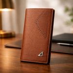 product_image_name-Fashion-Portefeuille long pour homme à trois volets-MARRON-2