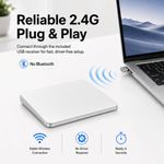Generic Souris trackpad sans fil Mac et Windows rechargeable - image 3