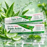Generic  Dentifrice Aloe Vera Triple Action - 3 tubes - image 2