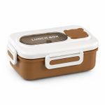 Generic  Boîte à Lunch Rectangulaire – Boîte Repas avec Couvercle et Fermeture à Clips