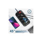 Generic Rallonge Multiprise , 6 Prises 4 Ports De Charge USB Prise 2M - image 2