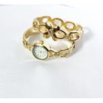 Pak Fook Montre Dame +bracelet Motif Fleur