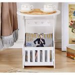 Generic Agréable Table centrale avec rangement pour magazines et table de jardin étanche - image 2