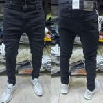 Pantalon jeans pour homme - Noir 