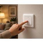 Generic Interrupteur Mural Double – Design Moderne pour Installation Électrique - image 4