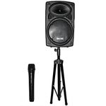 product_image_name-Generic-Sono Portable + Trépied + 1 Micro - D12 - Noir-1