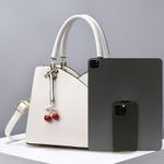 product_image_name-Gukbis-Sac à main pour femme, sac épaule/croisé décontracté, sac cabas élégant, adapté pour un usage quotidien - Blanc-2