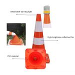 Generic Pack de 2 Cônes de Signalisation Haute 70cm - image 2