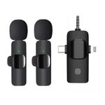 Generic Micro Cravate Double 2 En 1 - Sans Fil Avec 99% Réduction De Bruit