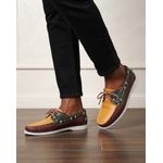 Baladeuse Homme en cuir-multicolore