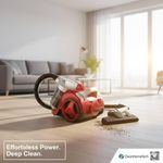 product_image_name-Generic-Aspirateur Traîneau Puissant R8662R (1200 W) - Filtre HEPA 5 Étapes, Sans Sac, Réservoir 3L - Idéal Particules Fines & Allergènes, Nettoyage en Profondeur-3