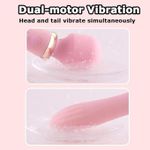 product_image_name-Generic-3-in-1 Heating Vibrator  Wand Massage Toy for Female  10 speed Dual Stimulation Vibrator with Lingerie Free Gift-3