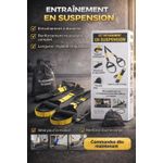 SPORT Kit d’Entraînement en Suspension – La salle de sports à la maison !
