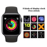 Fashion Montre Connectée - Bluetooth - Noir - image 2