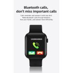 Fashion Montre Connectée - Bluetooth - Noir - image 6