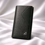 product_image_name-Fashion-Portefeuille long pour homme à trois volets-NOIR-1