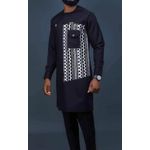 Tunique + Pantalon Pour Homme manches longues 