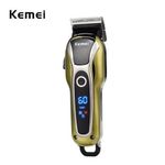 product_image_name-Kemei-Tondeuse Electrique Rechargeable KM-1990 Cheveux Et Barbe - Pour Hommes Et Enfants-4