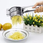 product_image_name-Generic-Presse-Purée Manuel en Acier Inoxydable - 3 Disques Interchangeables-8