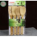 Generic Spatule de cuisine en bambou de qualité supérieure, originale - image 5