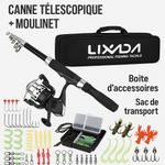 product_image_name-Generic-Kit de Pêche LIXADA – Canne Télescopique, Moulinet & Boîte d’Accessoires PRO 2.3m-1