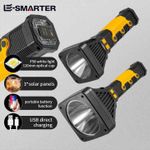 Lampe Torche LED Rechargeable Multifonction – Éclairage COB – Guirlande Lumineuse Intégrée
