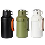 Generic Thermos à double paroi en acier inoxydable 1,3 L - image 2