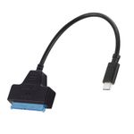 Generic Adaptateur Externe SATA 3 Vers Type C Hdd/Ssd - compatible Pc, Mac et Smartphone - image 2