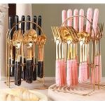 product_image_name-Generic-Ensemble couverts 25 pièces en acier inoxydable avec support Pour enfant-5