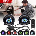 product_image_name-Generic-Kit LED Devil Eyes RGB "Yeux de Démon" – Éclairage Multicolore pour Phares Lenticulaires – Télécommande Sans Fil & Modes Flash – Universel Auto/Moto-5