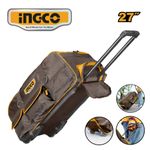 Ingco sac a outils a roulette 27"-25kg hrrtb2715 - image 2