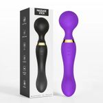 product_image_name-Generic-1-Pack Vibreur Puissant à Double Tête, Masseur Dildo, Jouet Sexuel Pour Hommes et Femmes - Violet-6