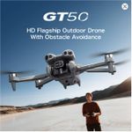 Generic Drone GT50 PRO MIni 5 pro RC 8K HD, double caméra WiFi GPS - image 5