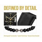 Fashion Montre de mode pour hommes avec calendrier et bracelet - image 4