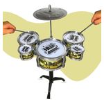 product_image_name-Generic-Mini Batterie de Jazz Ensemble d'Instruments de Percussion Jouet Jouets Éducatifs-2