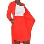 Jupe Et Haut - Rouge Blanc