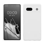 Coque Silicone Compatible Pour Google Pixel 7  - BLANC