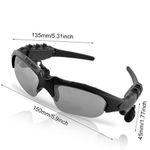 Generic Wireless Glasses Bluetooth Headset Headphone - image 2