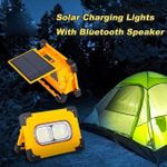 product_image_name-Generic-Lampe de travail solaire LED rechargeable avec haut-parleurs Bluetooth, 4 modes, projecteur super lumineux, batterie externe USB-2