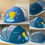 Generic Moustiquaire Bébé Pliable avec Design Tigre - image 2