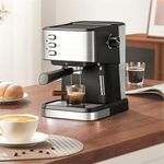 Generic  Machine à café expresso semi-automatique 20 bars avec mousseur à lait - image 2