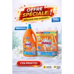 Beko Pack Lessive Machine Liquide + Poudre Parfumée – Propreté Intense & Fraîcheur Durable