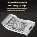 Generic Aluminum Alloy Egg Cutter Multi-Functional Slicer - image 4