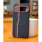 Generic Coque pixel 9 Pro / pixel 9 noir orange mag - image 2