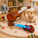Generic Guitare Musicale Lumineuse pour Enfant – 41 cm - image 3